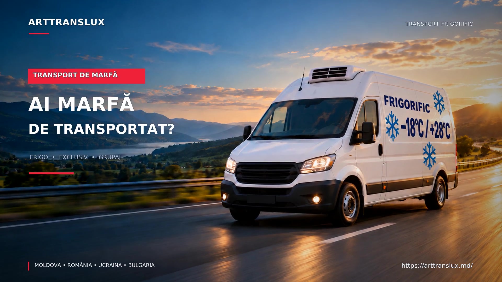 Bus frigorific 2 t — prezentare în română