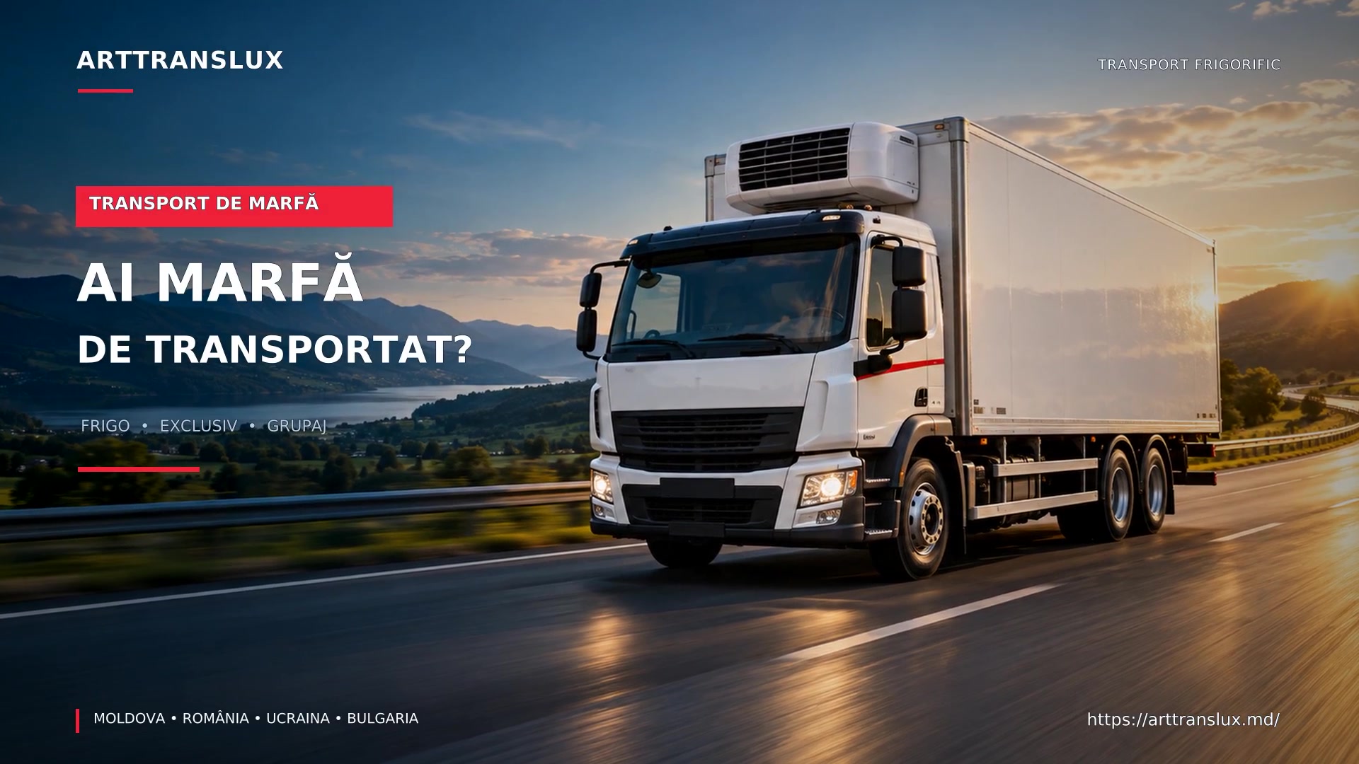 Camion frigorific 7–8 t — prezentare în română
